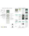NEPAL MINI * VENTILADOR BLANCO LED CON MANDO